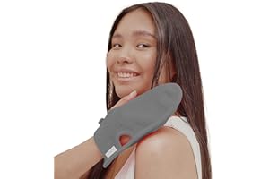 Glov Hydro Demaquillage Guanto Esfoliante Corpo in Bamboo Riutilizzabile Antifungino per Pelle Liscia e Rinnovata Ideale per Massaggi e Scrub