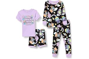 Amazon Essentials Disney | Marvel | Star Wars Conjunto de Pijama (Previamente Spotted Zebra) Bebé y Niña, Paquetes Múltiples