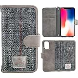 MONOJOY Phone Case for Phone 11, Phone 11 Pro Cover Wallet Flip [ Harris Tweed ] [ TPU Inner Shell ] Kickstand Folio Book Cov