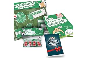 LIGAKAKAO Baby Zäpfchen for Werder Bremen Fan & Gift Sets |lakritz Zäpfchen Niederlagen and Descend Angst. Friends Surprise Presents The Best Of The League | Note Different Packages & DISCOUNTS FOR MORE FUN