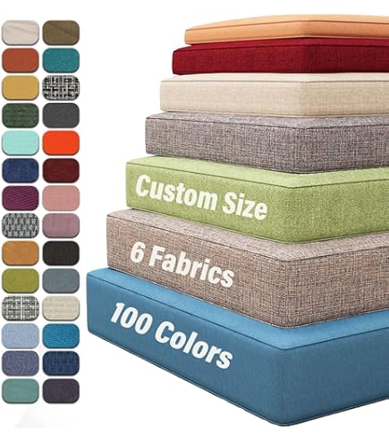 Copricuscini Per Sedie Da Esterno - Impermeabili E Lavabili, Per Giardino E Patio - Foto 3