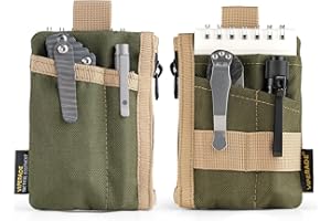 ‎VIPERADE VIPERADE VE28 6-in-1 Mini EDC Pouch Mini Taschen Organizer mit 6 Taschen,Kleine EDC Pocket Organizer Mini Multitool Tasche Schlüsseltasche Klein Herren Geldbörse Klein Rucksack-Zusatztasche
