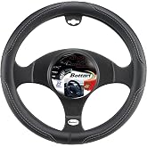 Coprivolante In Similpelle Fai Da Te Per Ford Fiesta Ed Ecosport - Nero, Cucito A Mano