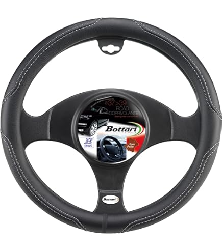 Fundas Volante Coche Povtii - Funda Para Volante De Coche, De Piel Transpirable De 15 Pulgadas, Cómoda Funda Funda Para Volante Coche