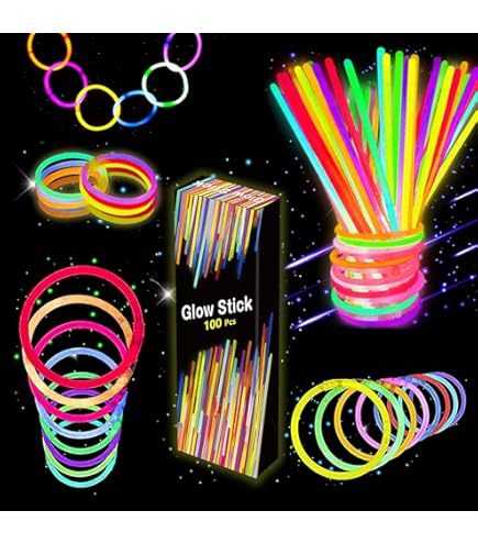 The Glowhouse Leuchtstab-Gläser - 10 Stück Mehrfarbig Für Partys