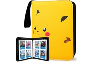 CIUJOY Album kolekcjonerski na karty, segregator, organizer, książka, album właściciela, czarny, brokat