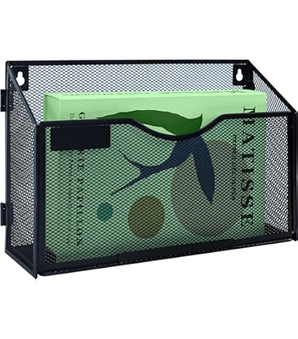 SUPEASY Set van 2 10-delige wandplank voor documenten