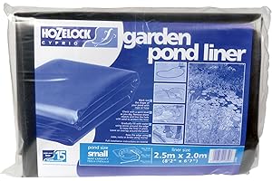 HOZELOCK LTD HOZELOCK - Pond Liner Size XS (2.5m x 2m) : Ideal for Small Ponds and Koi Pools, Robust and Durable Liner [3460T0155]