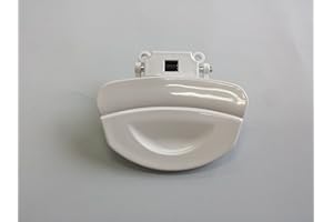 RECAMBIOS DREYMA MANETA Cierre para Puerta Lavadora FAGOR 1F1148IT C.O. LA8G000A8, AS0008102, Brandt 52x2173, Smeg 694930824