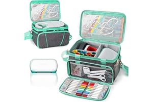 AMOIGEE Carrying Case for Cricut Joy, Cricut Easy Press Mini, Heat Press, Cricut Mug Press Cricut Accessories, Cricut Joy Accessories