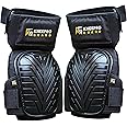KNEEPRO GUARD Knee Pads for Work with High-Density Foam Padding | Comfortable Gel Cushion and Adjustable Non-Slip Straps | Perfect for Gardening, Cleaning, Flooring, DIY, Tiling, and Construction