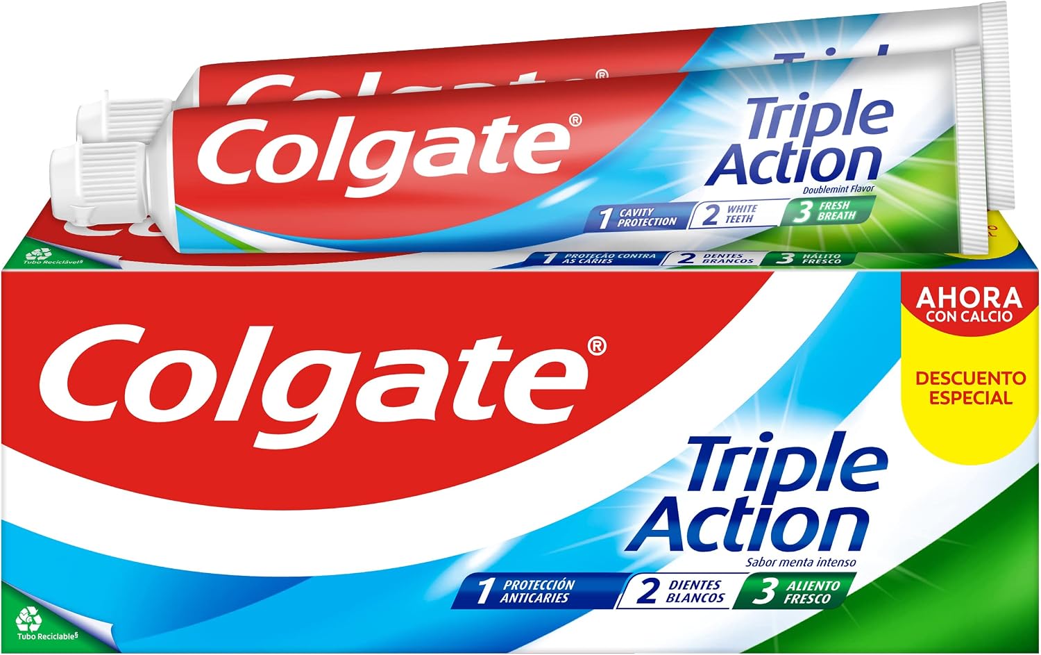Avis d'Expert & Test Approfondi : Colgate Triple Action Pasta do Z b w 2 x 75 m (Sélection)