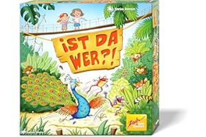 Zoch 601105137 Ist da wer? – Kinderspiel, für 2 bis 4 Spieler – Kombinieren, Reagieren und Farben zuordnen, ab 5 Jahren