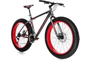 Moma Bikes Bicicleta Fat Bike 26 x 4.0 Aluminio Shimano 21v (Varias Tallas)