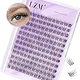 LZM Wispy Cluster Lashes - 144Pcs Lash Clusters 10-13mm Individual Eyelashes C Curl Cluster Lashes Natural Lashes Individual Cluster Lashes Thin Band Individual Lashes Eyelash Clusters (YW-C)