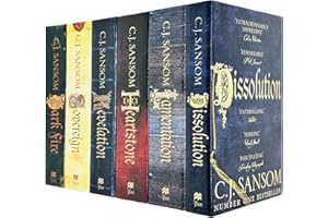 The Shardlake Series 6 Books Collection Set By C. J. Sansom (Dissolution, Dark Fire, Sovereign, Revelation, Heartstone & Lamentation)