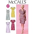 Mccall's Patterns 7116, Misses Dresses, Chiffon, Size F5 (16-18-20-22-24)