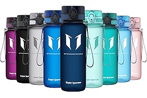 Super Sparrow Sports Water Bottle & Leakless Kids Bottle – 350 ml/500 ml/750 ml/1L/1.5 L – BPA Free