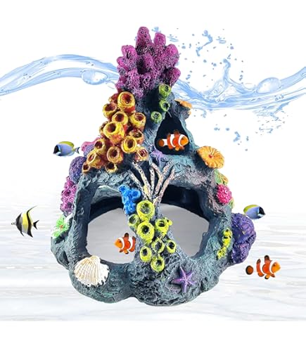 AF Rocce Per Frags Corallo 24 Pezzi | Rocce Leggere Per Aquascaping E Fragging | Diametro 45mm - Foto 5