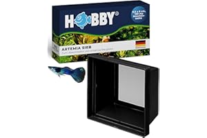 HOBBY Aquaristik Artemia Sieb I 8,5 x 8 x 4,4 cm I Sieb zum Abschöpfen von Artemia Nauplien I Artemien Lebendfutter-Sieb mit 120 µm Maschenweite I Artemia Zucht Zubehör