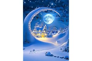 KUIZHEN 5D DIY Diamond Painting Set, Vollbohrer Diamant Kunst Malerei for Erwachsene, Strass Kreuzstich Stickerei Handgemachtes Painting für Home Wand Décor 30 x 40cm