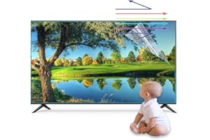 CUNIO Blendfreies blaues Licht Multifunktion 55-75 Zoll TV Displayschutzfolie Mattfolie, Drinnen draußen Matte Schutzfolie für LCD-, LED-, 4K-OLED- und QLED-HDTV / 55in 1211x682mm