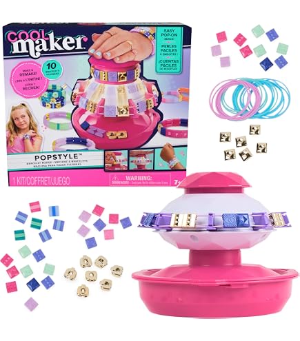 Kit Création Bijoux à Strass - 4 Bracelets Et 4 Bagues à Décorer - Atelier Créatif Enfant à Partir De 8 Ans - Fabriqué En France