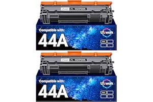 ‎UNIWORK Uniwork 44A CF244A Toner Schwarz für HP Laserjet Pro M15w M16w M15a M16a MFP M28w M28a M29a M29w Drucker (2er-Pack)
