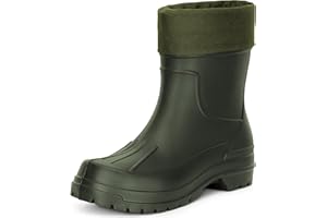 Ladeheid Gummistiefel Herren halbhoch federleichte Eva Thermo gefüttert LA-765