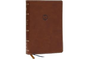 Enduring Word Study Bible: Pastoral Commentary from Every Chapter of the Bible (NKJV, Brown Leathersoft, Red Letter, Comfort Print)