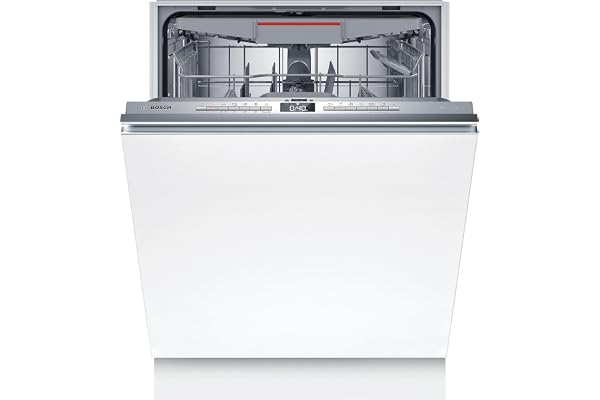 Bosch SMV4EVX00E - Série 4 - Lave-vaisselle encastrable - 60 cm - 14 couverts - Silence Plus 44 dB - Bandeau metallic