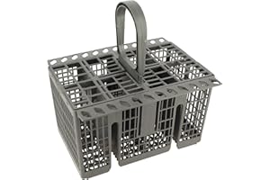 Indesit C00257140 Geschirrspülerzubehör/Geschirrkörbe Besteckkorb für Hotpoint Spülmaschine/grau