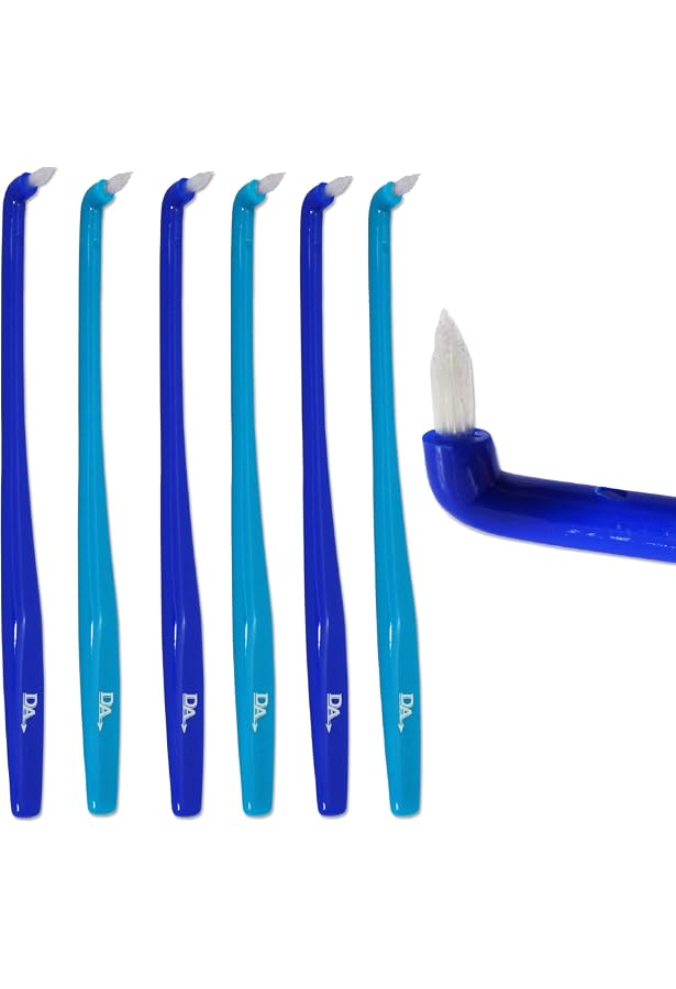 TePe Implantat- & Orthodontiebürste – Extra Schlanker Kopf, Für Brackets, Zahnspangen & Implantate, 1 Stück