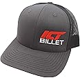 ICT Billet LS Swap - Universal Fit Trucker Racing Ball Cap Hat LSX Black Gray