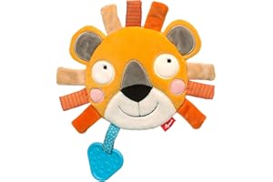 Sigikid 42616 Specchio Attivo Leone PlayQ Ragazze e Ragazzi Baby Toy consigliato dai 3 Mesi Giallo/Multicolore