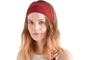 CHARM Fascia Capelli Uomo E Donna, Bandana Pirata Cosplay & Costumi, Fascia Capelli Skincare Elastica, Fascia Da Tennis Elegante In Viscosa