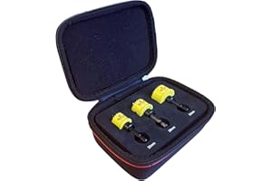 Starrett CSC 3-Piece Hole Saw Set - For Cordless Drills - 20mm, 25mm and 32mm - No Arbor or Pilot Drill Bit Required