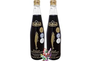 YOAXIA MARKE Megachef [2 x 700 ml] Premium Fish Sauce [Gluten-Free] and Glutamate/Fish Sauce Free + a Small Lucky Pendant Free Pack of 2