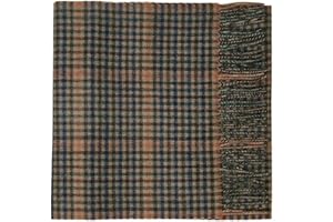 Oxfords Cashmere 100% Lambswool Tartan Plaid Scarf