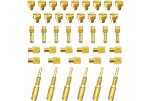 YGQ 42 pezzi Getti Carburatore per Mikuni getti principali getti pilota lenti N100.604 VM28/486 VM4/042 VM22/210