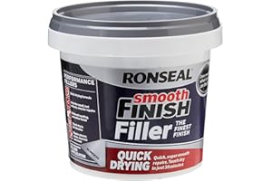 Ronseal 36553 Smooth Finish Filler Quick Drying 600g , White