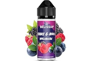 ‎BELISSIA Belissia Shake and Make - Waldbeere - Hochdosiertes Lebensmittel Aroma 10ml mit praktischer Schüttelflasche zum mischen. Für Lebensmittel, Kochen, Backen, Hobby, Raumerfrischung uvm.