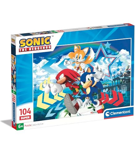 Clementoni Puzzle 'Sunny Beach' – 104 Teile Für Kinder Ab 6 Jahren, Bunt & Leuchtend