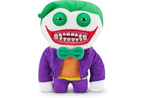Fuggler x DC 9-inch by ZURU, Funny Ugly Monster Plush Toy, Soft Superhero Doll Plushies for Kids and Adults (Joker)