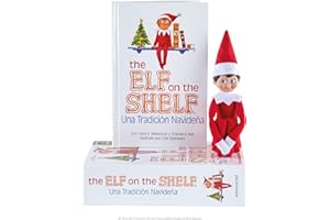 The Elf on the Shelf® Una tradición navideña | Italiano | Niño con Ojos Azules | Incluye Libro ilustrado mágico, Caja de Recuerdos y Certificado Oficial de adopción