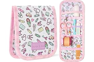 Nurse is Love Salva Bolsillos Enfermeria | Organizador de Bolsillo Enfermeria | Ideal para - Enfermera Accesorios, Regalos Enfermera Original, Multiples Diseños Ajustan a Tijeras