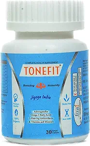 Tonefit - Immunity Boosting Multivitamin & Multimineral with Ashwagandha, Omega-3s and Lifesaving Antioxidants, Clinically Researched Ingredients, for Men and Women