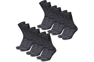 Merino.tech Chaussette Laine Merinos Homme et Femme - Randonnée Chaussette Merinos Style D'équipage