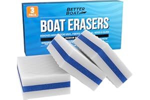 BETTER BOAT Boat Abrasion Erasers, Magic Boat Accessories for Cleaning Black Stripes, Deck Strips and More
