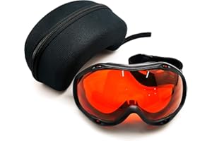 MCWlaser 190-540nm Occhiali di Protezione Sicurezza Laser OD7+ For UV light Violet Blue Green Laser 405nm 445nm 450nm 473nm 532nm Tipo di assorbimento Laser Safety Goggles Glasses EP-3